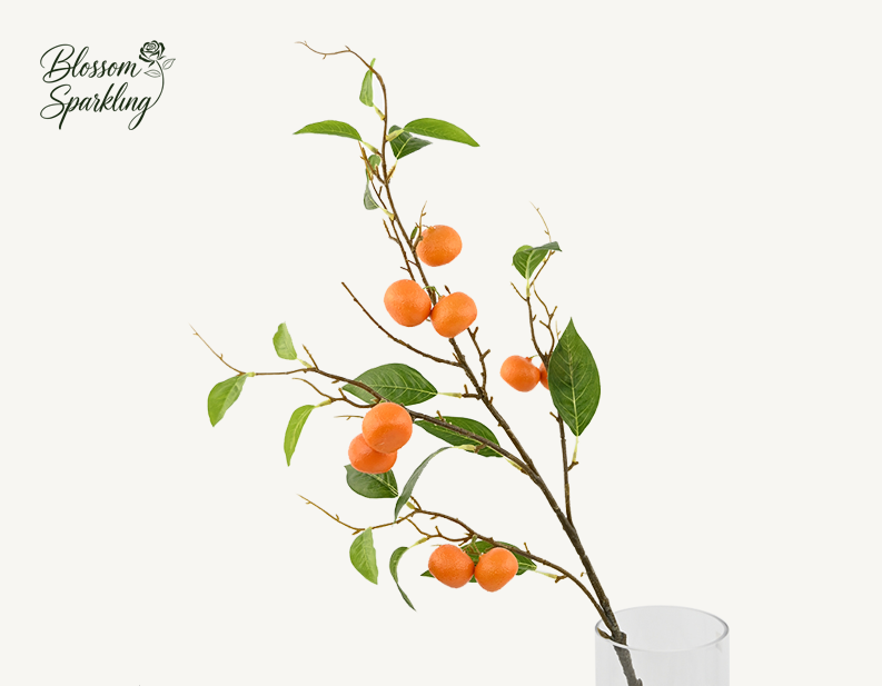 Large Artificial Orange Stem